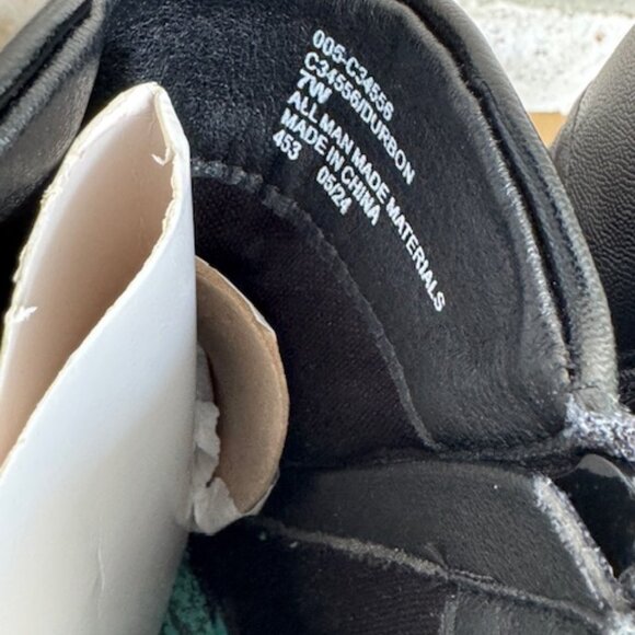 Cliffs by White Mountain Booties - Durbon BLACK/Smooth 7 Wide - Picture 7 of 10